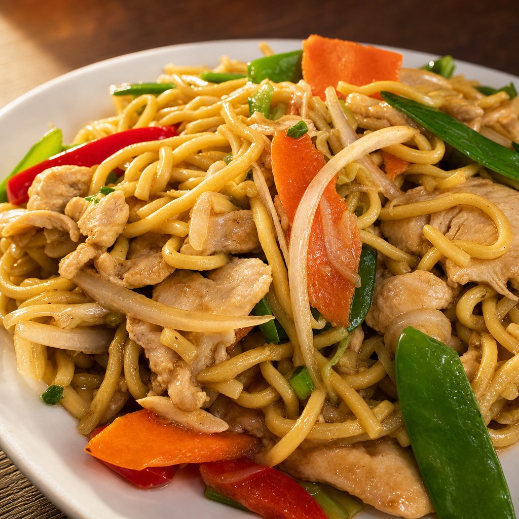 Lomein Noodle Dinner.