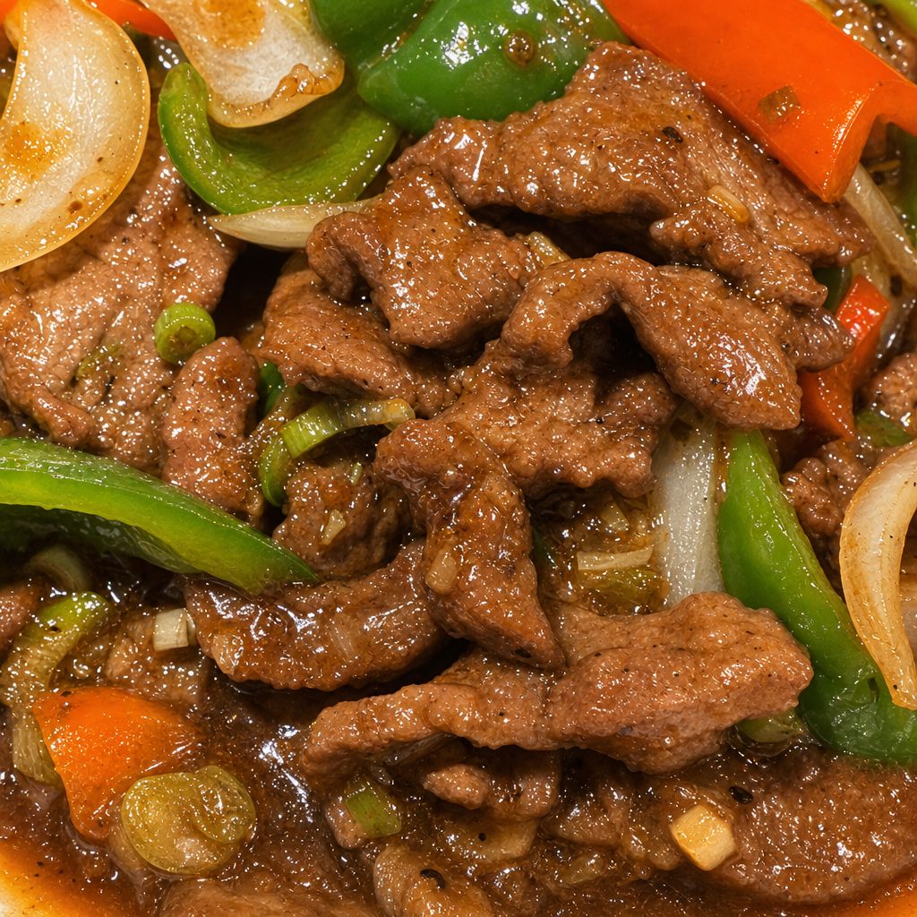 Pepper Steak Dinner.