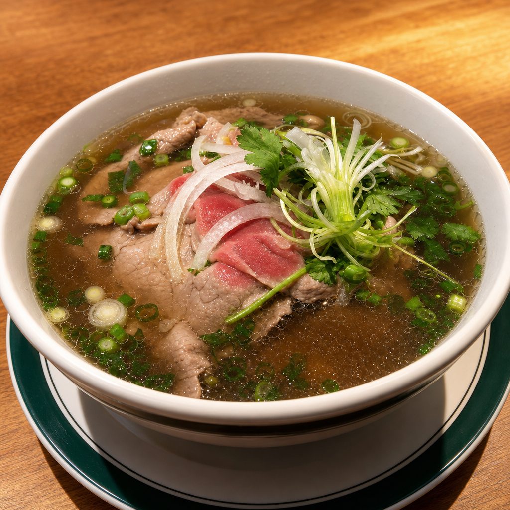 Phở Beef & Meatball.