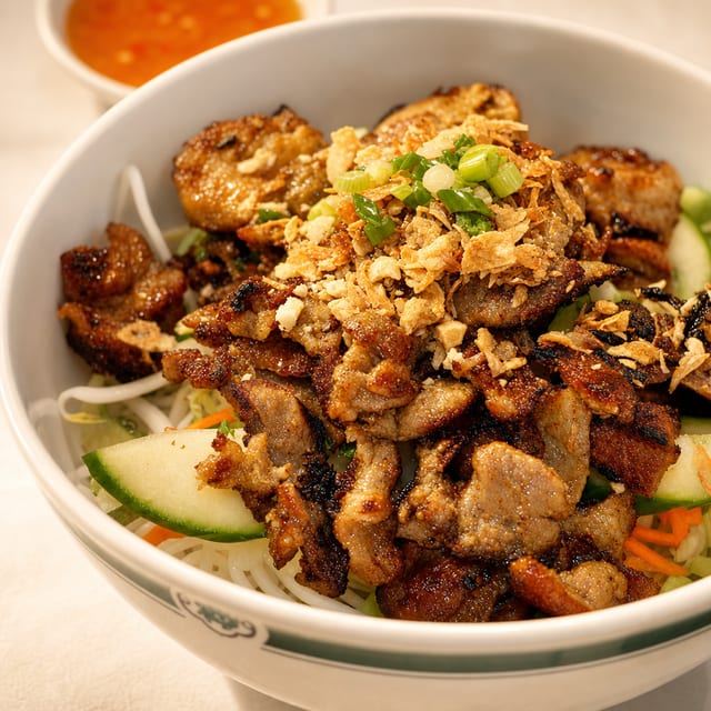 V8 Grilled Shrimp & Pork Vermicelli Noodle Salad.