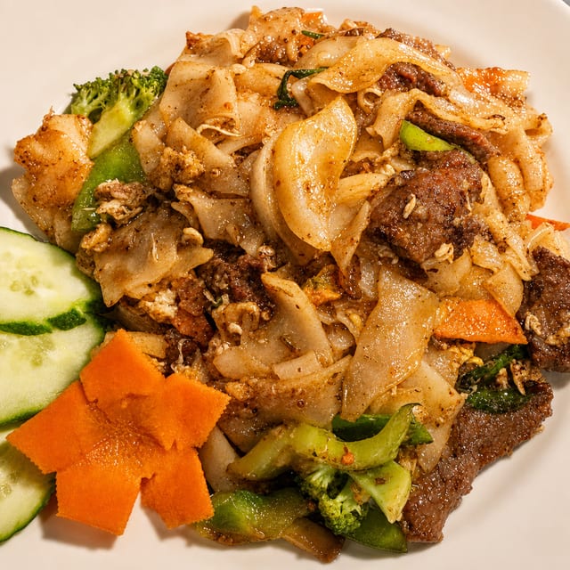 Pan Noodles Dinner.