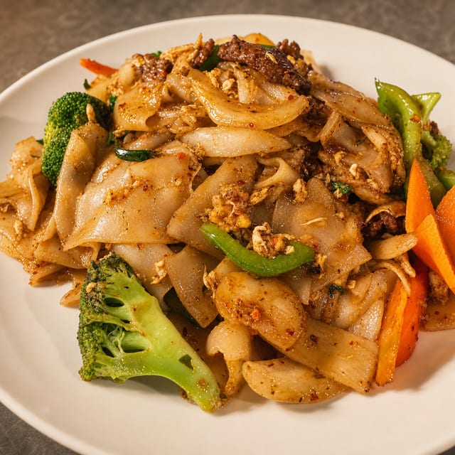 Drunken Noodle Dinner.