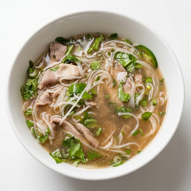 Phở Rare Steak.